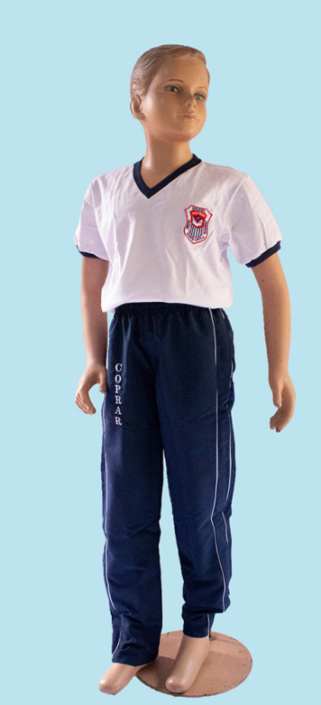 Sudadera y camiseta Educación física hombre - Colegio Padre Ramón Arcila Ramírez